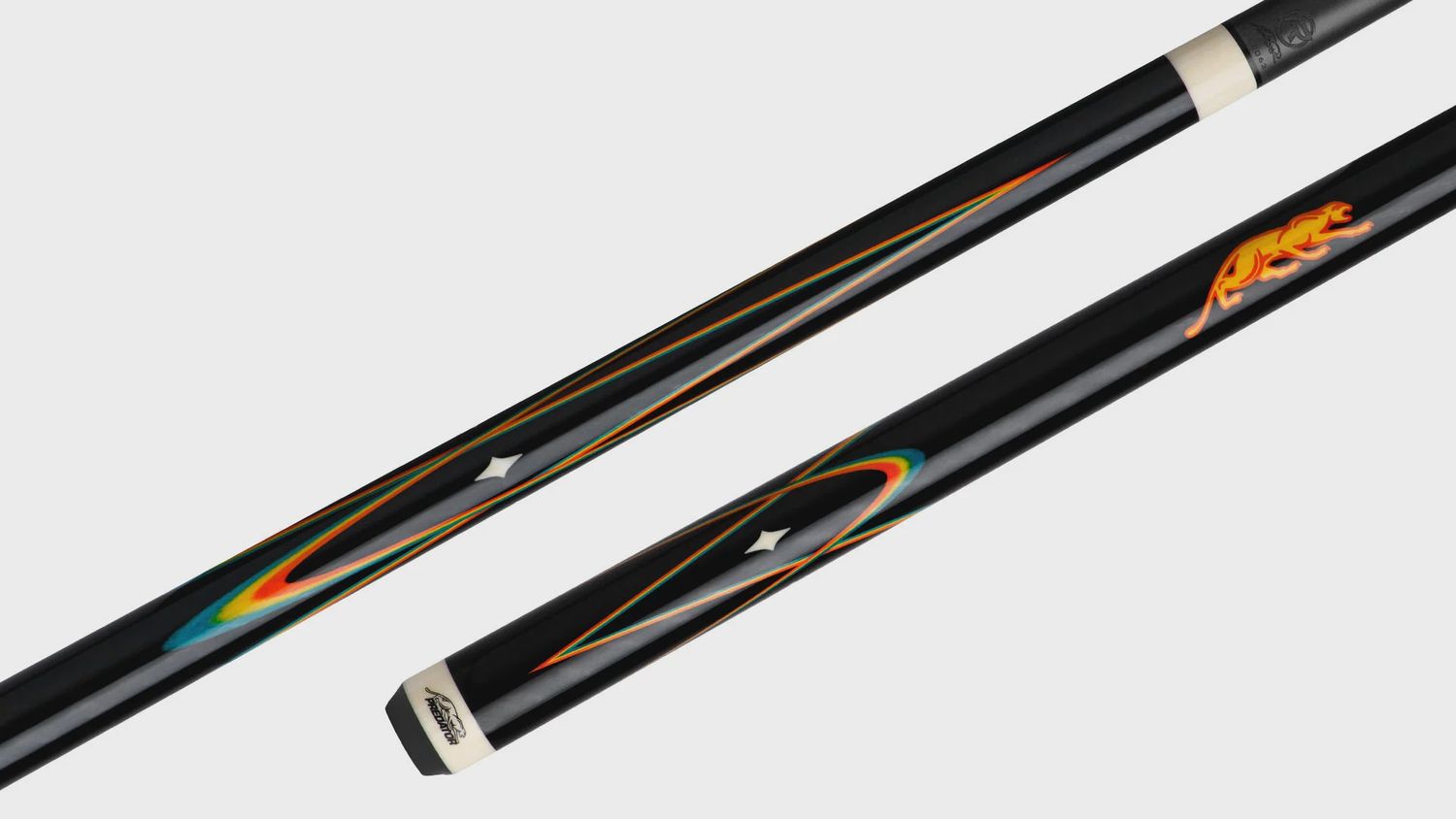 Predator Limited Edition Double Butterfly Ebony Pool Cue - No Wrap