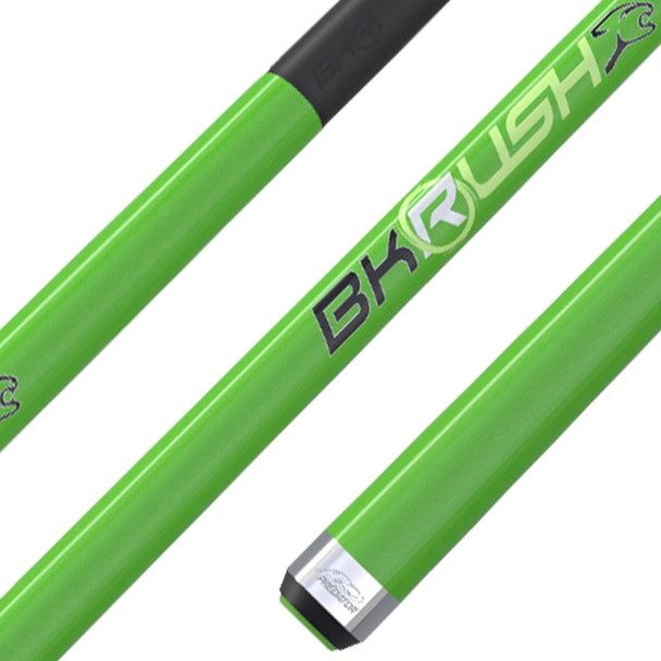 Predator BK Rush Neon Green Break Cue No Wrap