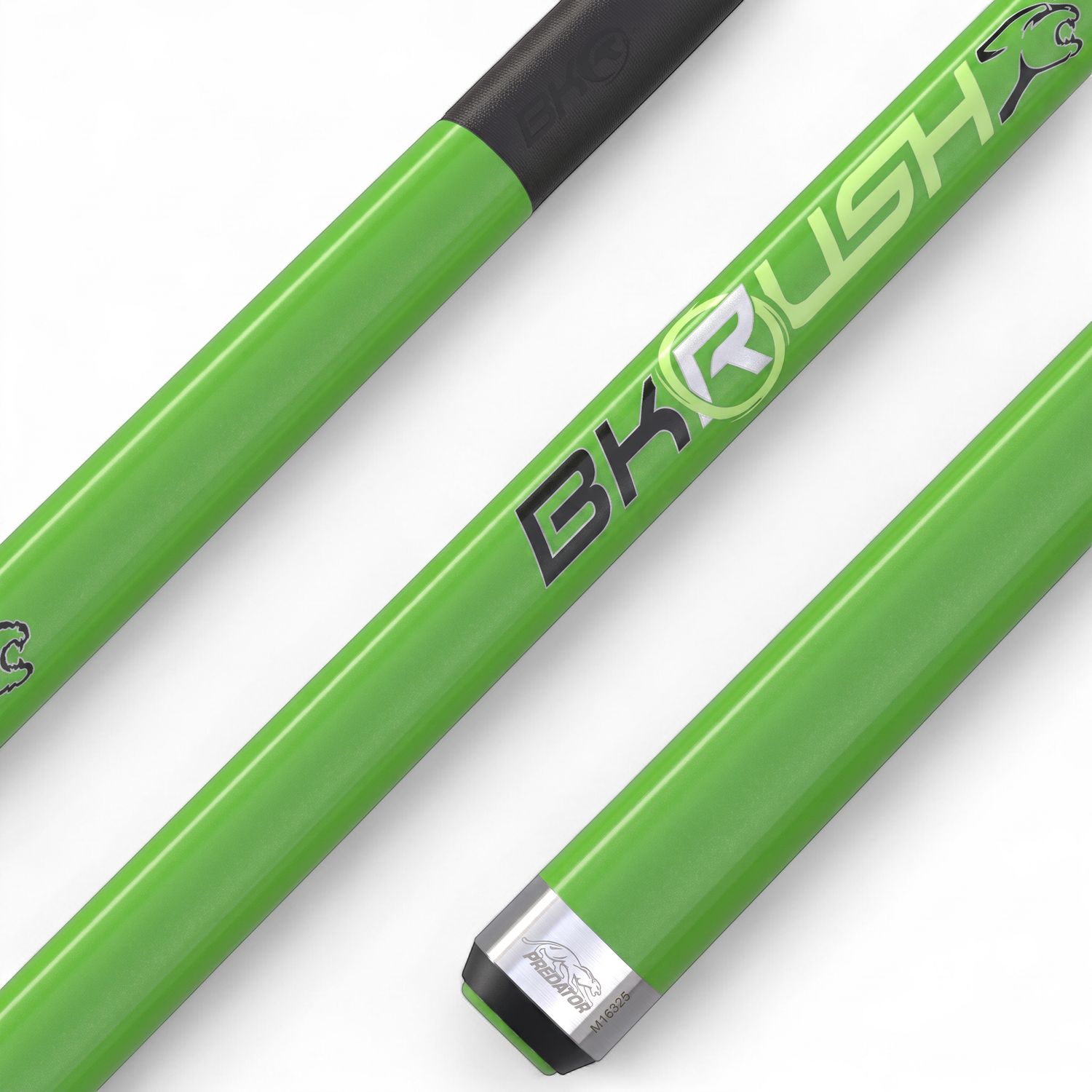 Predator Neon Green BK Rush  Break Cue - No Wrap
