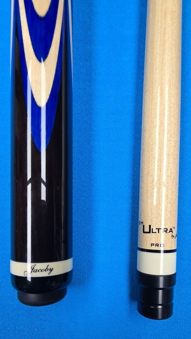 Jacoby Butterfly Point Custom Pool Cue with Jacoby Ultra Pro Shaft