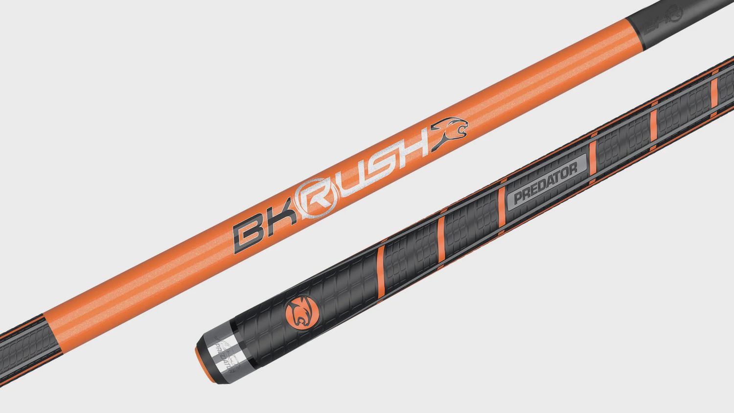 Predator Flare Orange BK Rush Break Cue - Sport Wrap