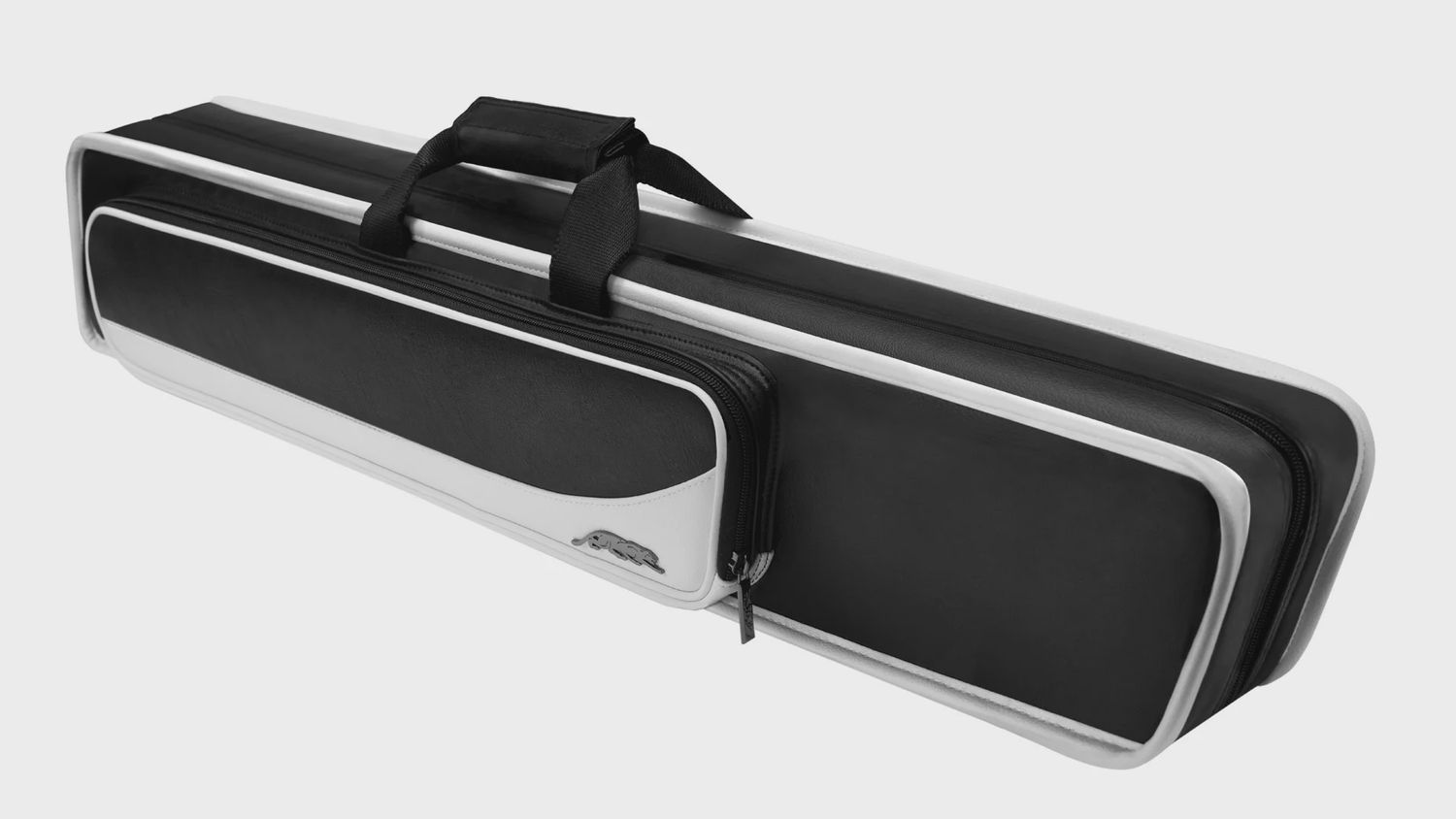 Predator Roadline Black/White Soft Pool Cue Case - 4 Butts x 8 Shafts