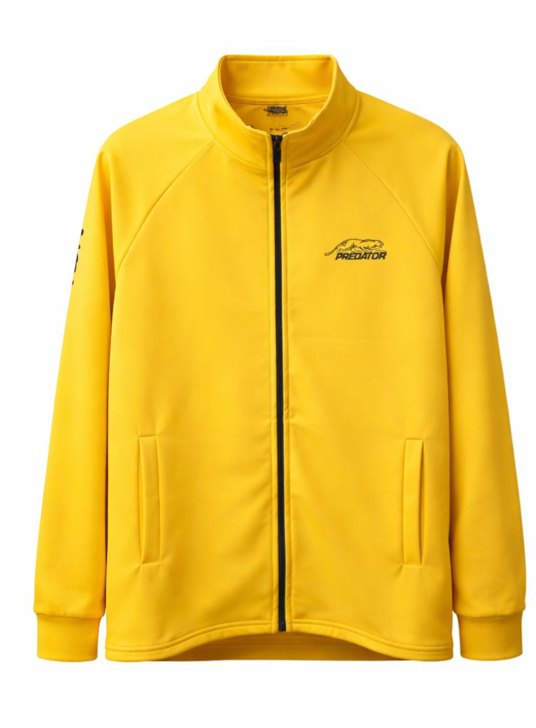 Predator Yellow Zipper Jacket, Size: S