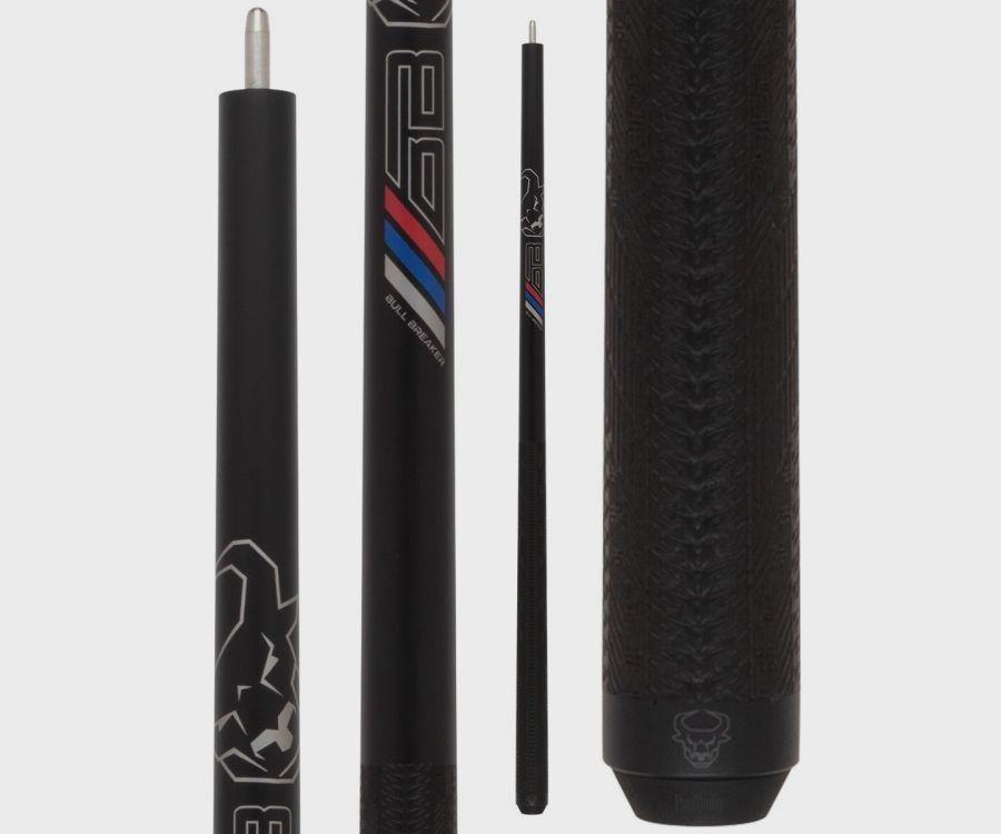 Bull Carbon Bull BCBBGMW Break Cue - Sport Wrap, Color: Black