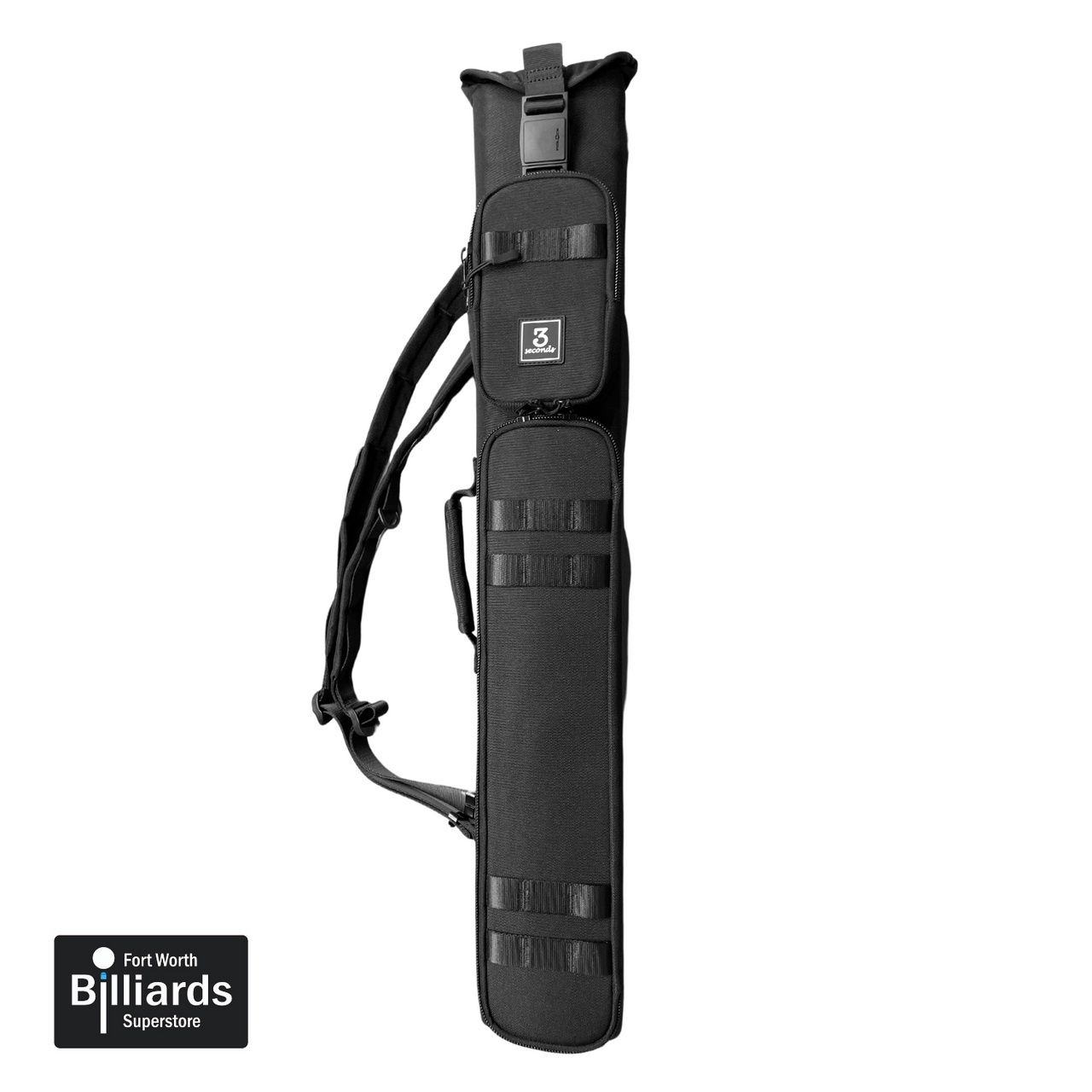 3 Seconds 3x5 Hard Case, Color: Black