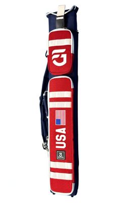 3 Seconds 3x5 Hard Case - Red USA Edition