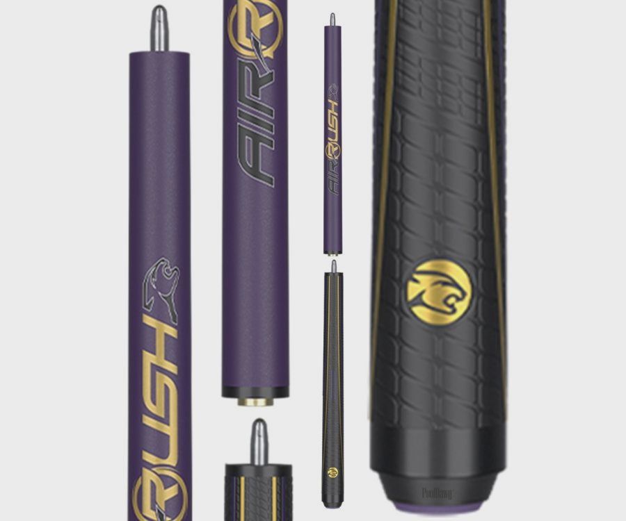 Predator Air Rush Purple Jump Cue - Sport Wrap