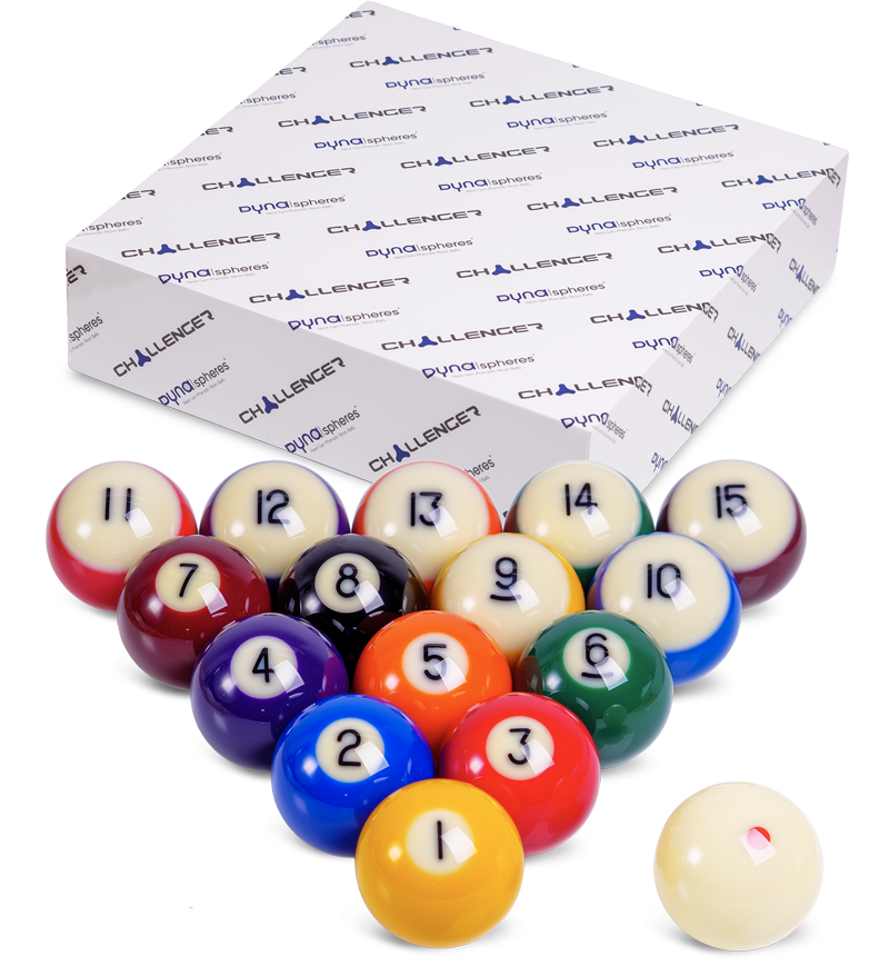 Dynaspheres Challenger Cue Ball Set