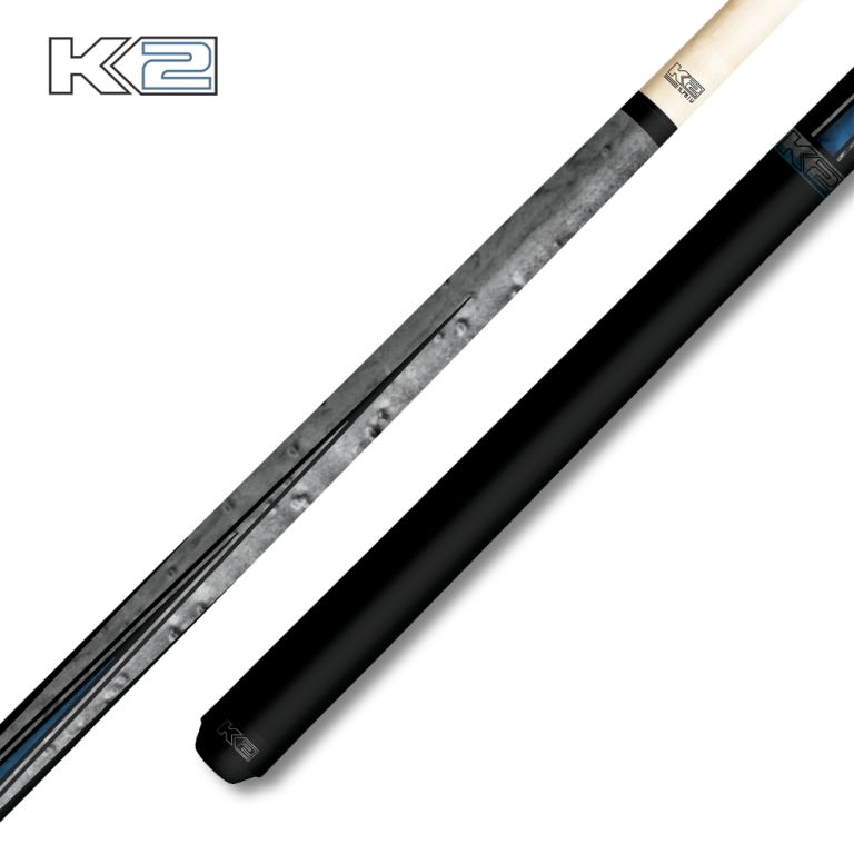 Koda K2 KLLE1N Low Deflection Pool Cue Gray &amp; Blue