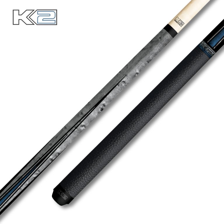 Koda K2 KLLE1W Low Deflection Pool Cue Gray &amp; Blue