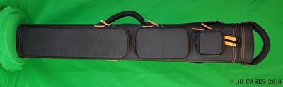 JB 4x8  Black Ultimate Rugged with Orange Stitching