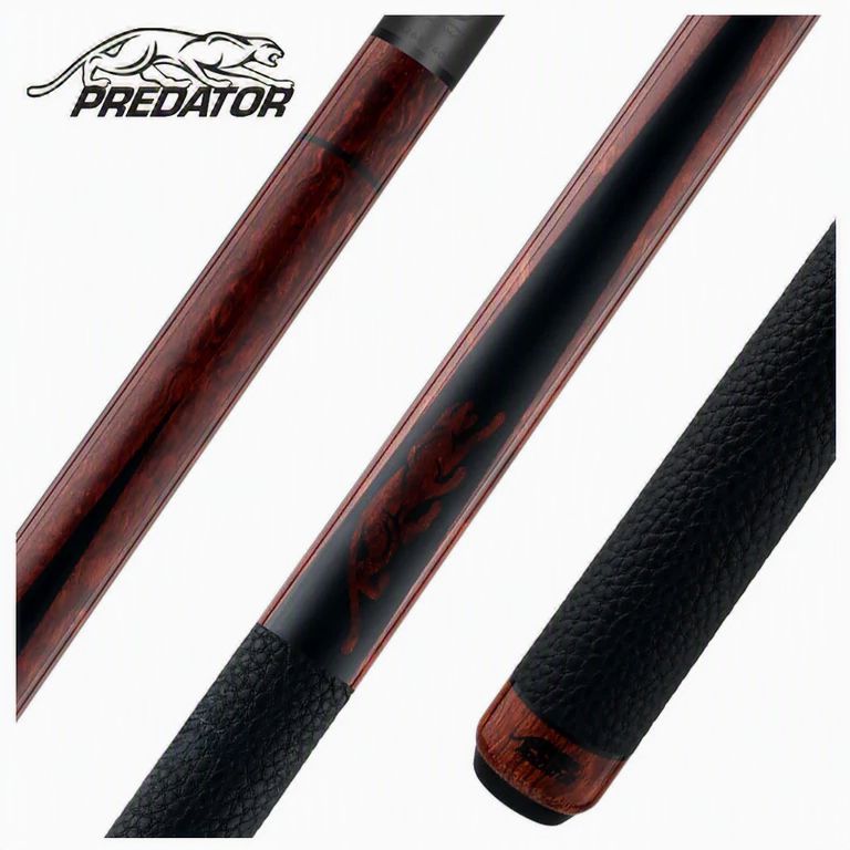 Predator SP2-1 Palisander Forearm with Matte Black Points Pool Cue - Butt Only