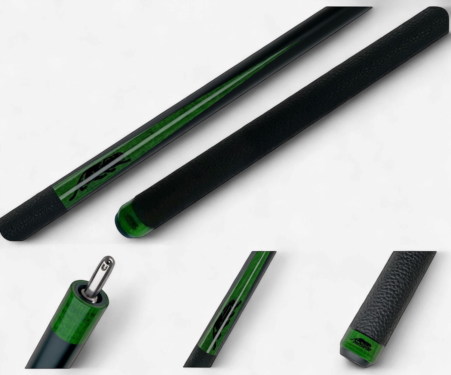 Predator SP2 Stained Green/Black Points  w/Wrap- Butt Only