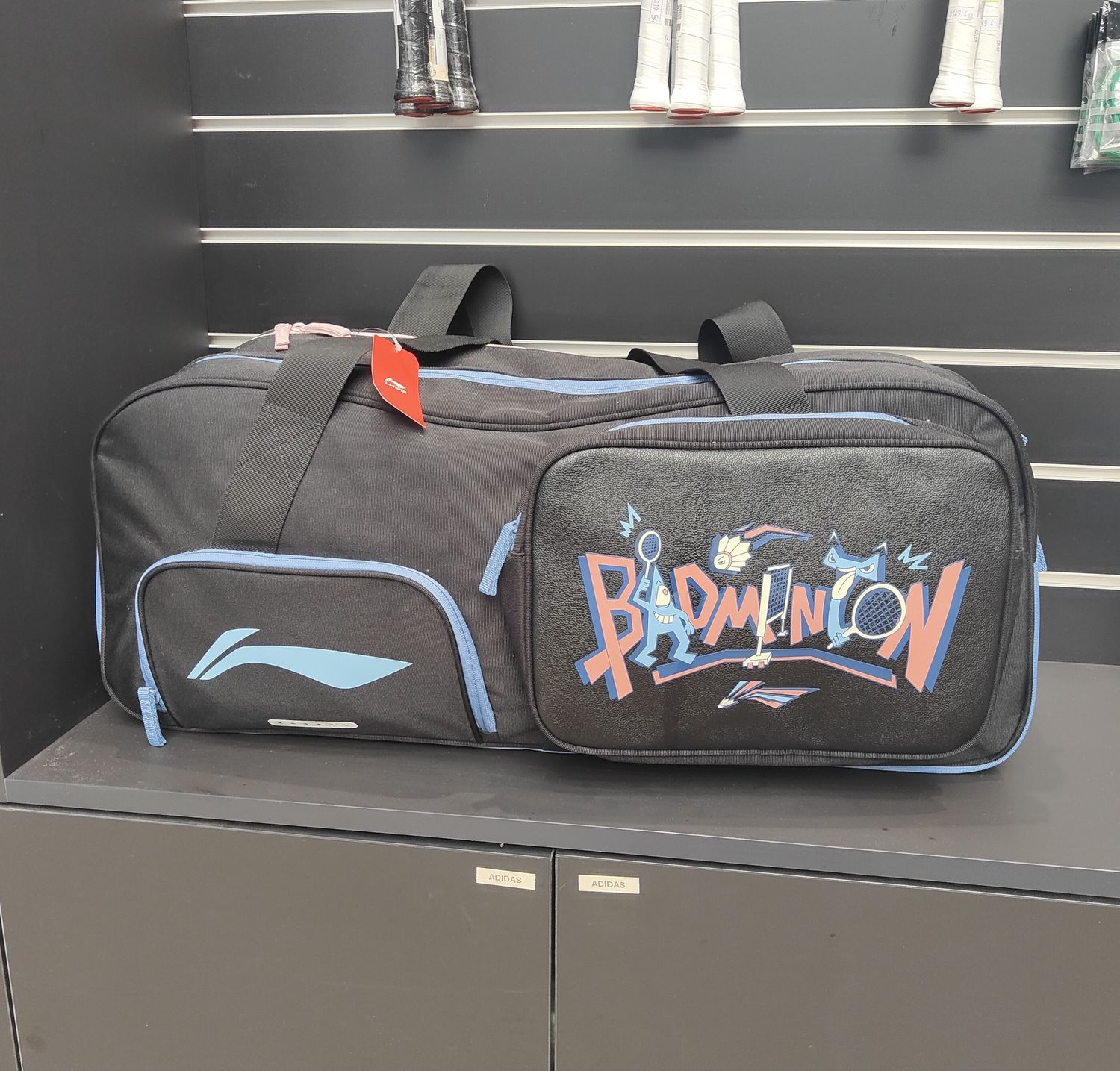 Li-Ning Badminton Bag ABJT011-1 (Black/Blue)