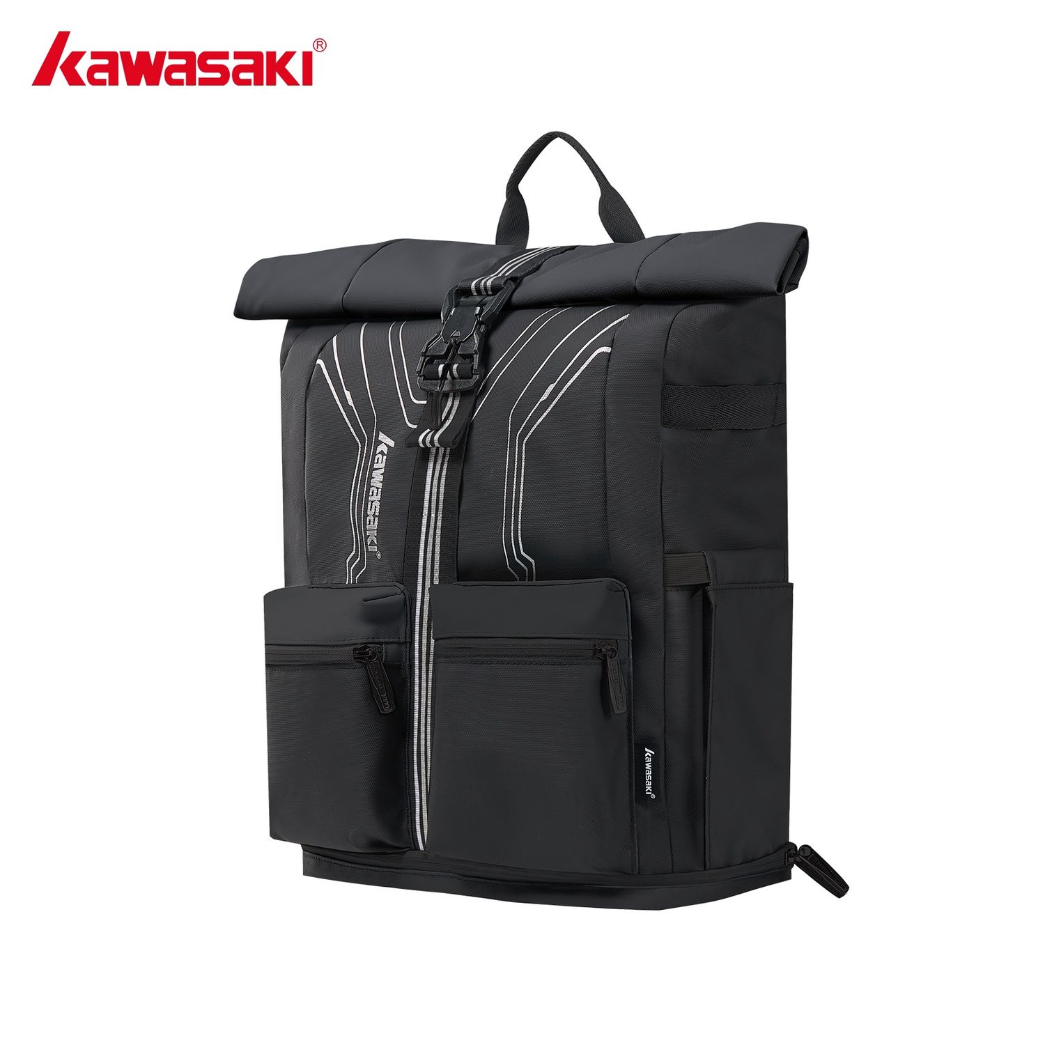 Kawasaki Badminton Backpack K1G00-B8228 (Black)