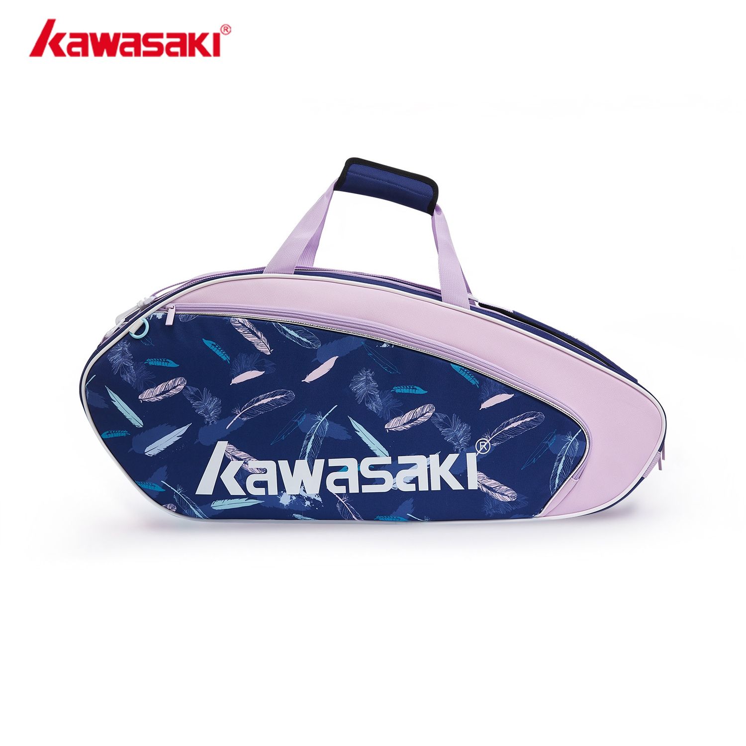 Kawasaki Badminton Bag (3 racquet) K1G00-A8362 (Blue)