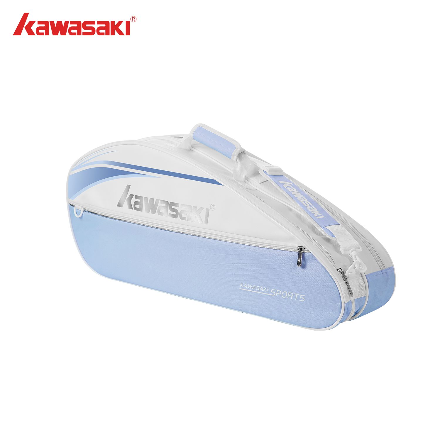 Kawasaki Badminton Bag (3 Racquet) K1G00-B8363 (Blue)