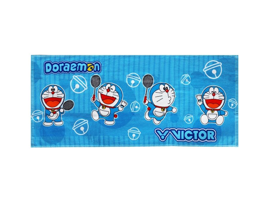 VICTOR x Doraemon Towel C-4204DRM, Colour: C-4205DRM M(Blue)