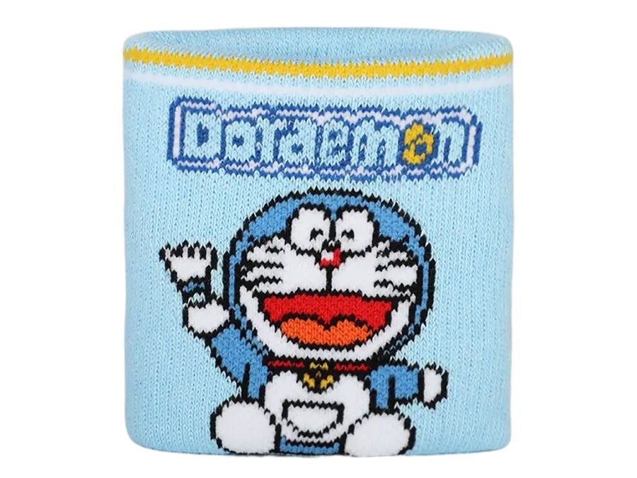 VICTOR x Doraemon Wristband, Colour: C-2098DRM(Light Blue)