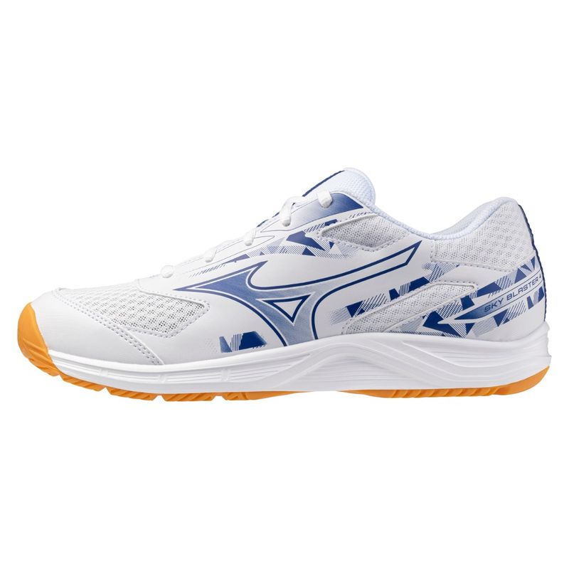 Mizuno Badminton Shoes Sky Blaster 4 (White/Surf the Web) 71GA253311