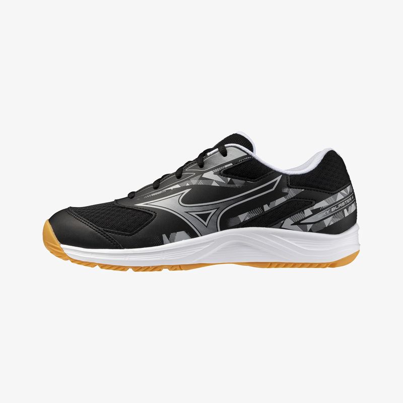 Mizuno Badminton Shoes Sky Blaster 4 (Black/White/Harbor Mist) 71GA253316