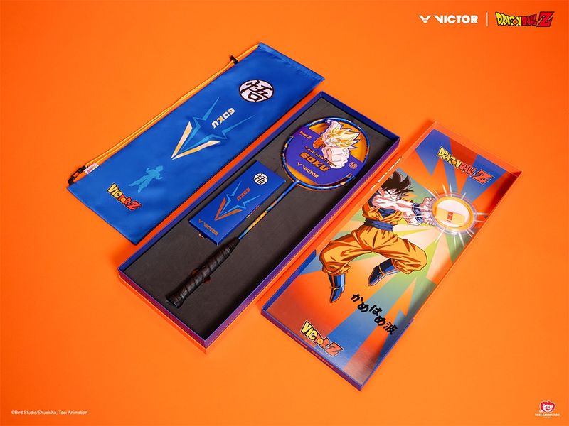 VICTOR x Dragon Ball Z Racket Gift Box TK-GOKU GB F 4U6