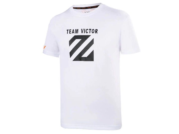 Victor Lee Zii Jia Shirt T-LZJ301A White, Size: XS