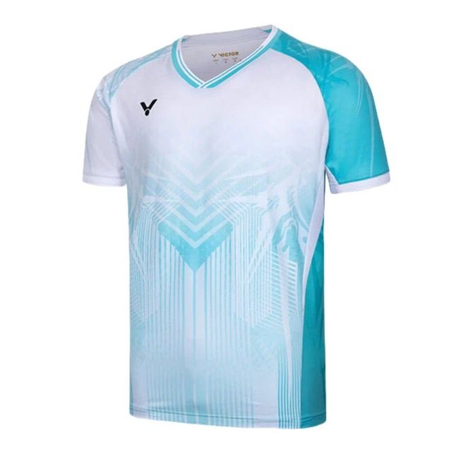 Victor Shirt T-55060M Aqua, Size: XS