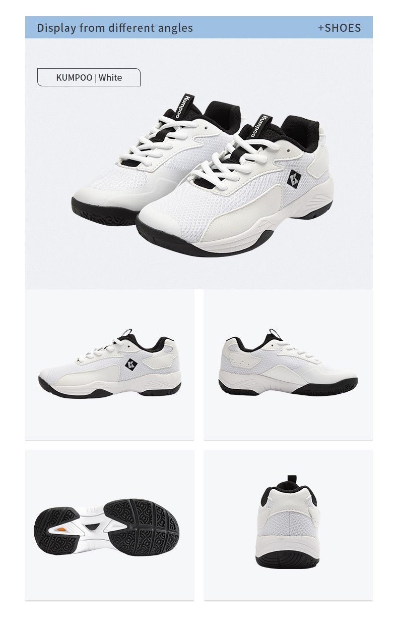 Kumpoo Shoes KH-J06 White