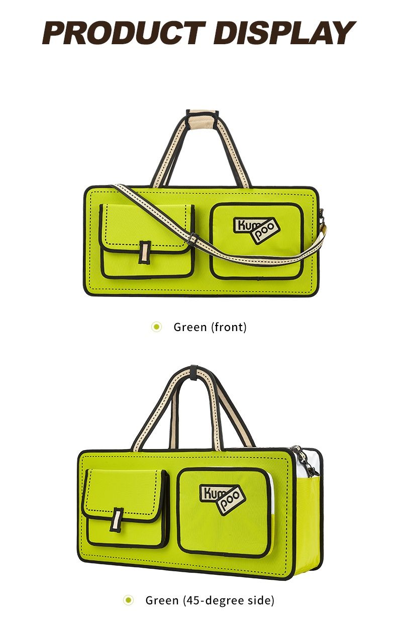 Kumpoo Bag KB-565, Colour: Green