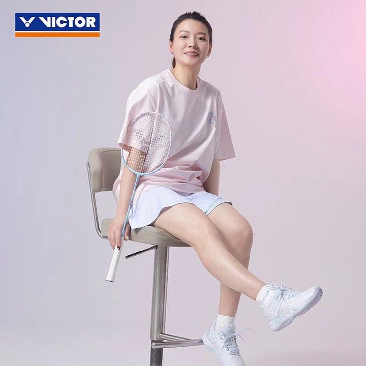 VICTOR x HYQ Collection Knitted T-shirt T-501HYQ I, Size: Size M