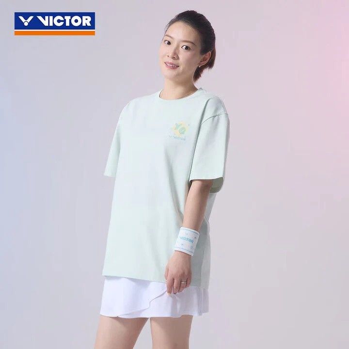 VICTOR x HYQ Collection Knitted T-shirt T-501HYQ R