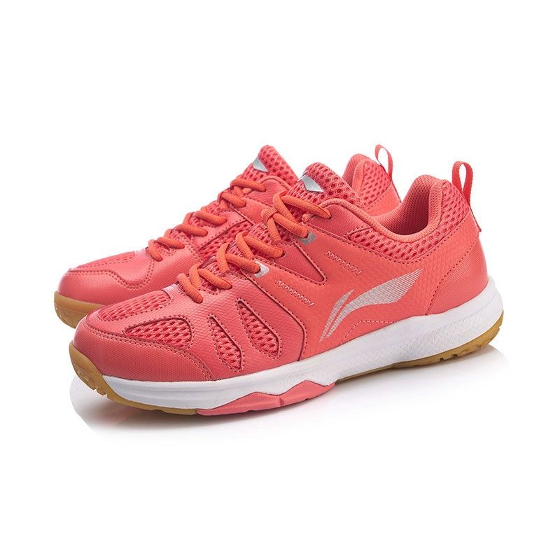 Li-Ning Badminton Training Shoes (Pink) AYTP034-2, Size: US 5