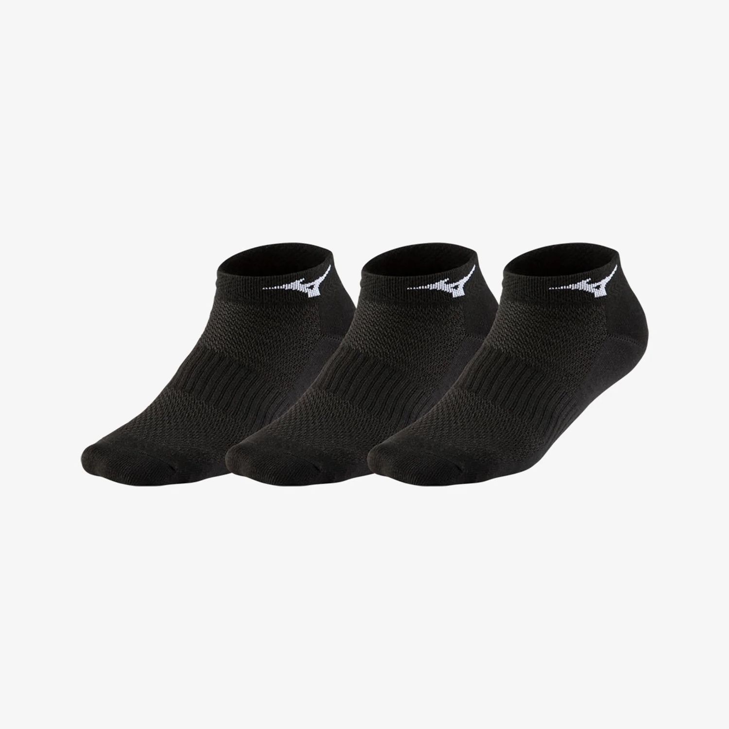 Mizuno Training Mid Socks (3 PACK) 67UU95098 (Black + Black + Black)