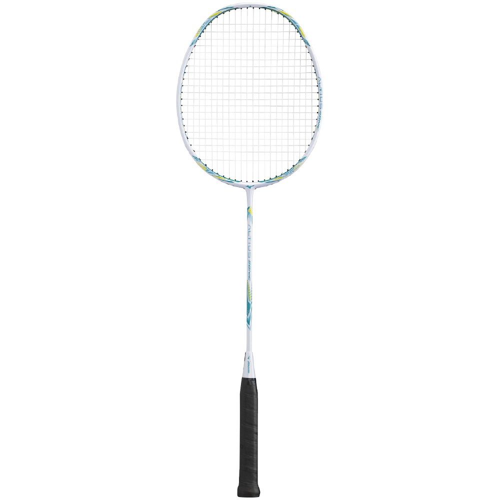 Mizuno ALTIUS Sonic 4U6 [PRE-STRUNG], Colour: White/Green 73JTB30935