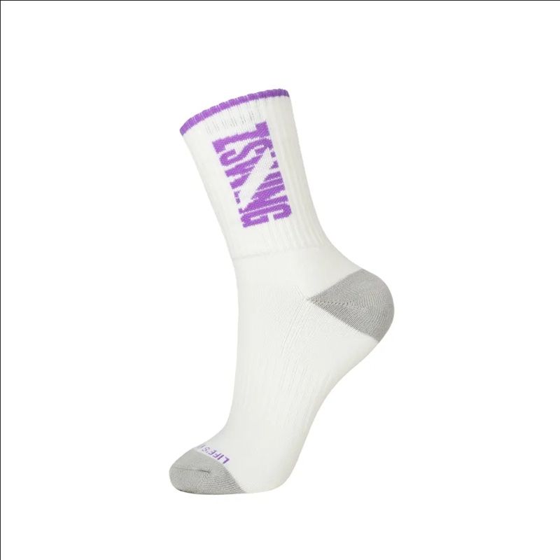 VICTOR x ZSW Collection Socks SK508ZSW, Colour: SK508ZSW AJ (White/Purple)