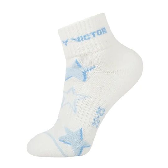 VICTOR x HYQ Collection Socks SK507HYQ, Colour: SK507HYQ AM (White/Blue)