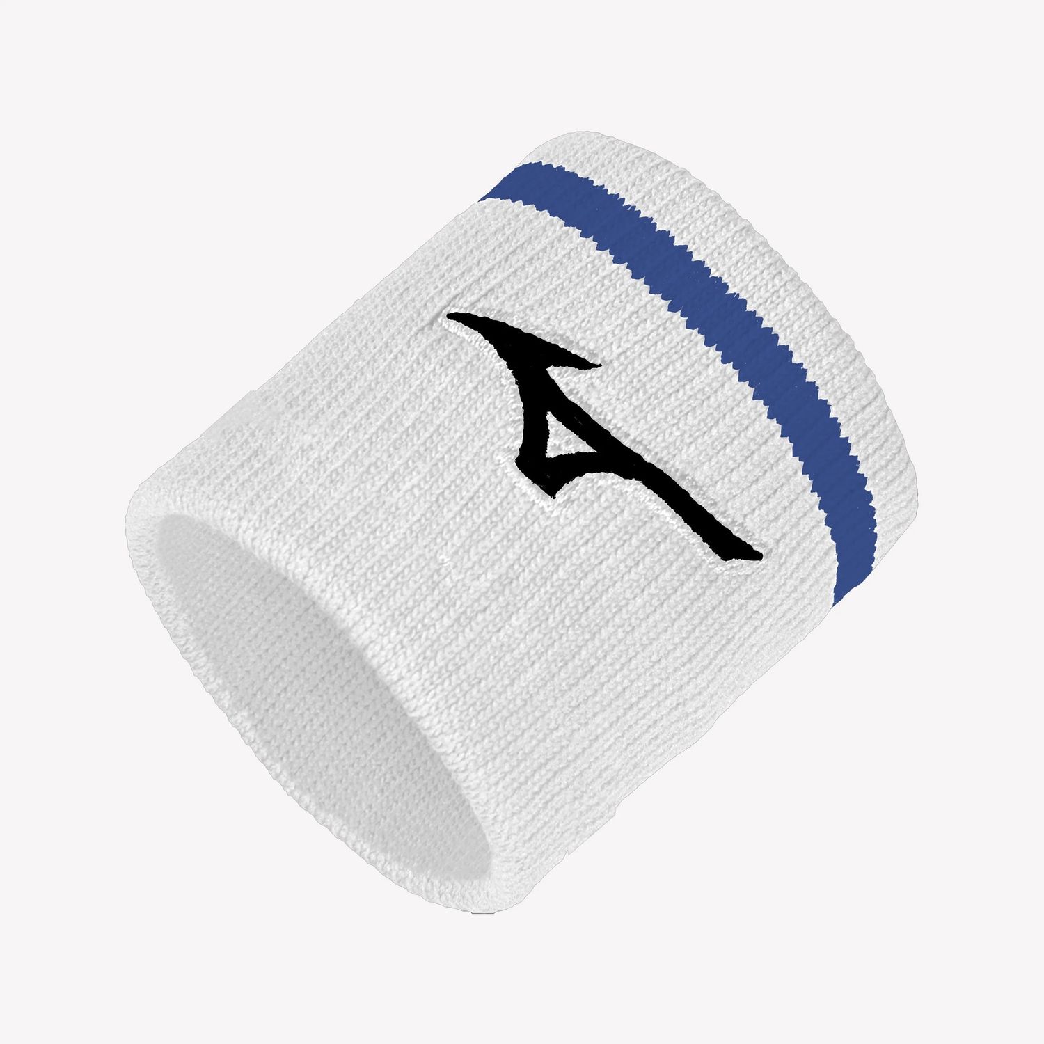 Mizuno Wristband (Short) 32GYC220Z, Colour: 92 White/Ultramarine
