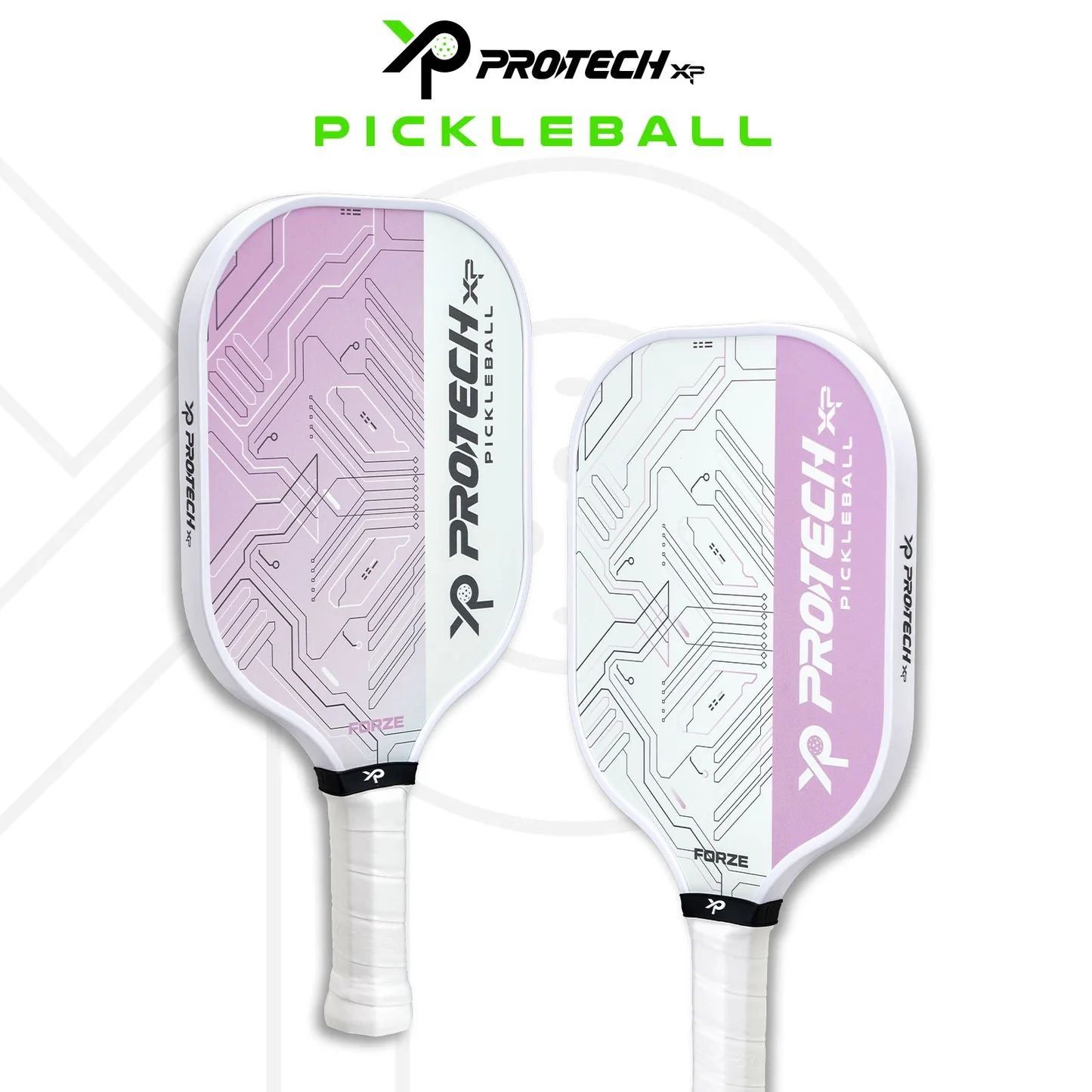 Protech XP Pickleball Paddle - FORZE (Light Pink)