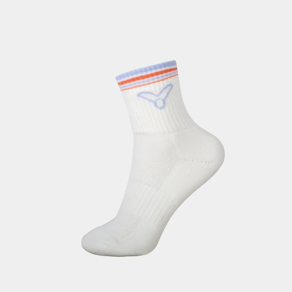 Victor Huang Ya Qiong Collection 2.0 Socks (Mid-Calf) SK610HYQ A/M, Colour: A Bright White