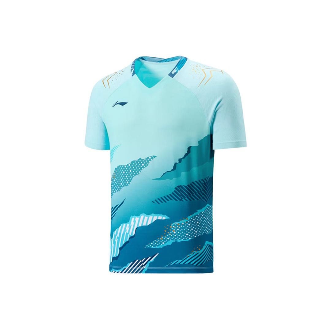 Li-Ning AAYW035-5C Badminton International Jersey – Blue Elixir Li-Ning AAYW035-5C Badminton International Jersey – Blue Elixir