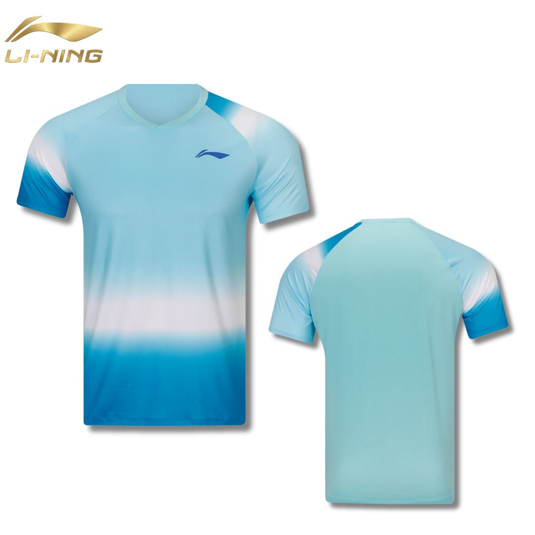 Li-Ning AAYW061-5C — Badminton Club Jersey, Unisex, Blue Elixir Li-Ning AAYW061-5C — Badminton Club Jersey, Unisex, Blue Elixir