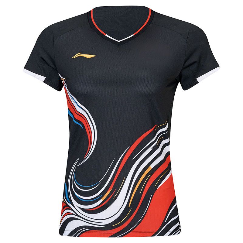Li-Ning AAYW044-11C — China Youth Badminton Jersey, Women Li-Ning AAYW044-11C — China Youth Badminton Jersey, Women