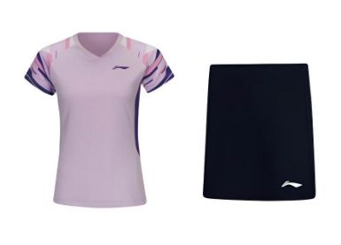 Li-Ning AATW016-6C — Badminton Club Race Set, Women, Violet / Black Li-Ning AATW016-6C — Badminton Club Race Set, Women, Violet / Black