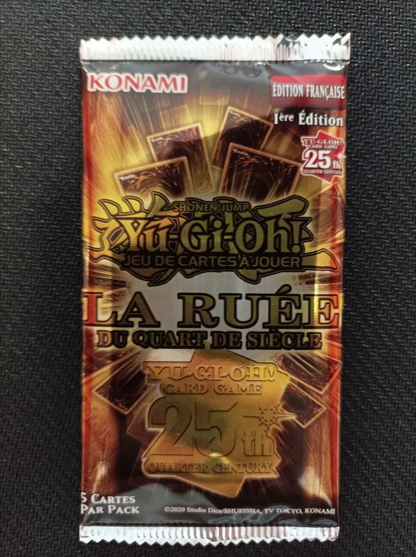 Booster Yu-Gi-Oh! : LA RUÉE DU QUART DE SIÈCLE 