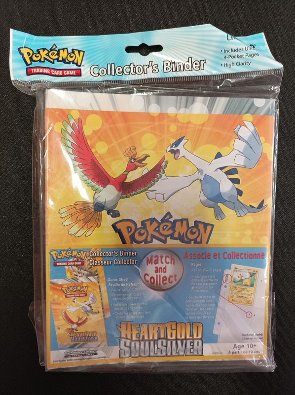 Binder 4 cases Ultra Pro Pokémon HEARTGOLD SOULSILVER