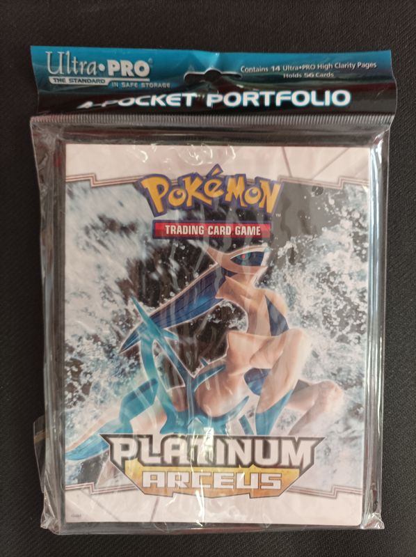 Binder 4 cases Ultra Pro Pokémon PLATINUM ARCEUS