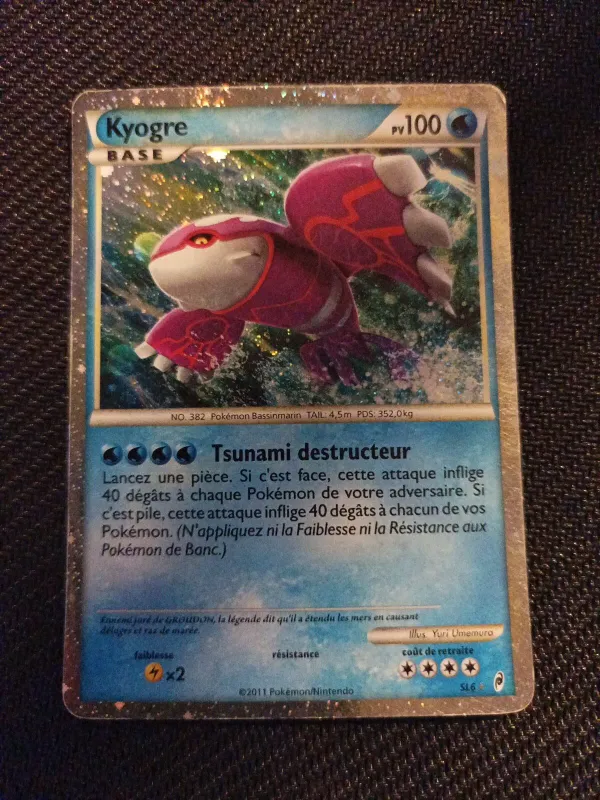 Kyogre Sl6 L'appel Des Légendes
