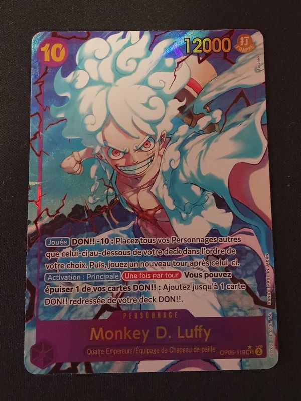 Monkey D.Luffy OP05-119 V2 Prb01 The Best
