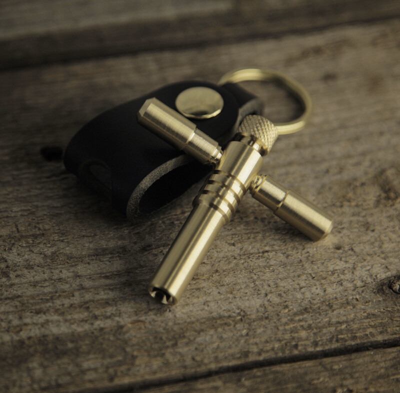 BULLET - Classic Luxury Solid Brass Drum Key